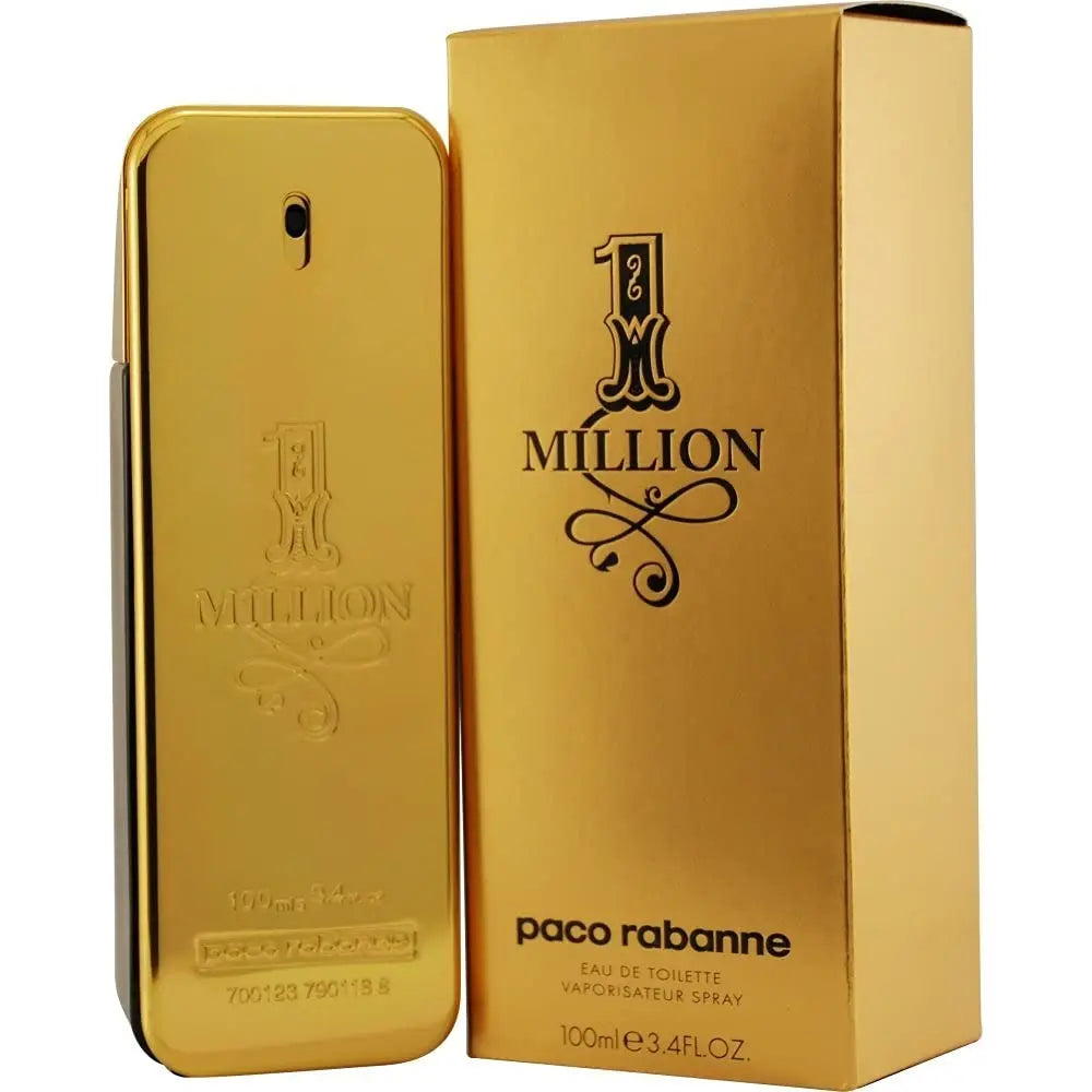 1 Million By Paco Rabanne For Men's Cologne Eau De Toilette TESTER 3.4 oz Long lasting fragrance gift New in Box USA